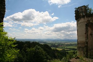 Blick von der Ruine Hohenegg