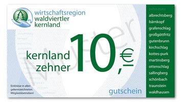 Gutschein Kernland-Zehner