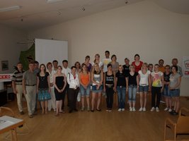 Abschlusspräsentation der Fragebogenaktion