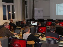 Schulung der GemeindemitarbeiterInnen für das Webtool